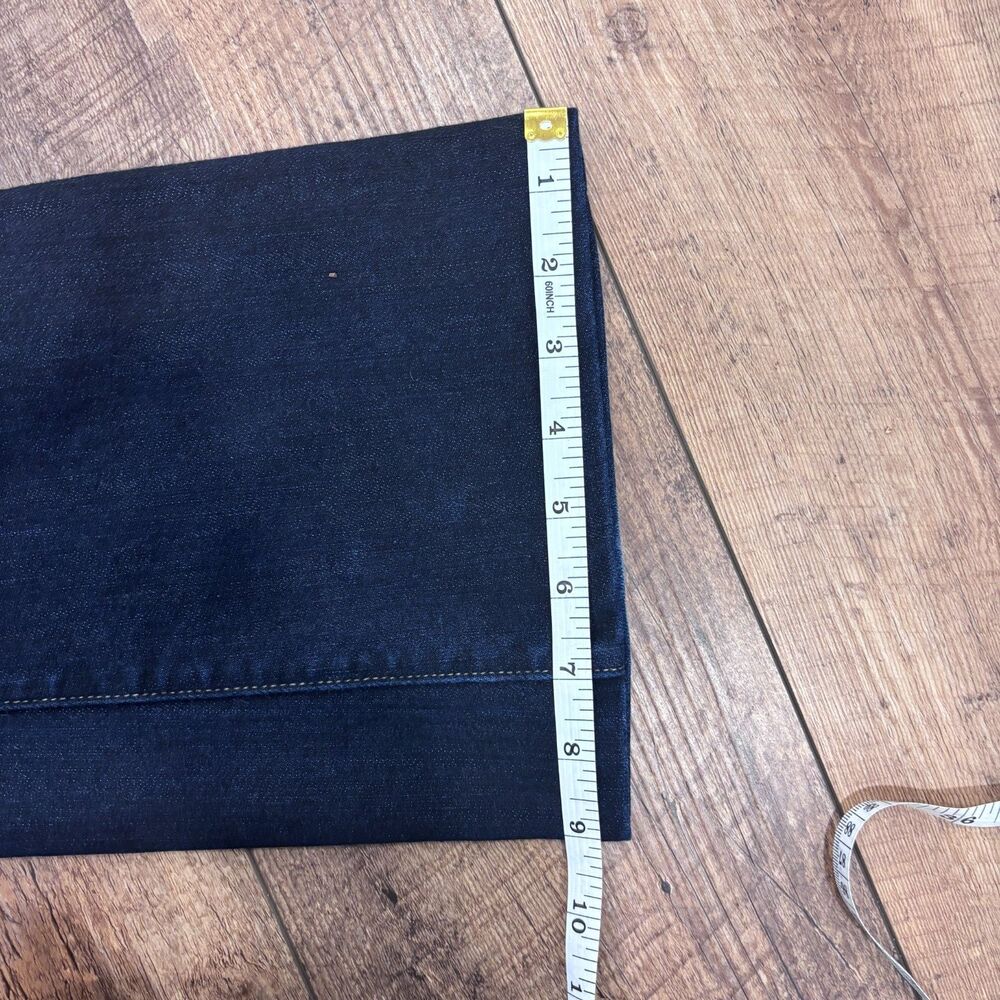 PAIGE Hidden Hills Dark Wash Boot Cut Jeans Size 27 - 0196055-541 Mid Rise USA - Picture 13 of 13